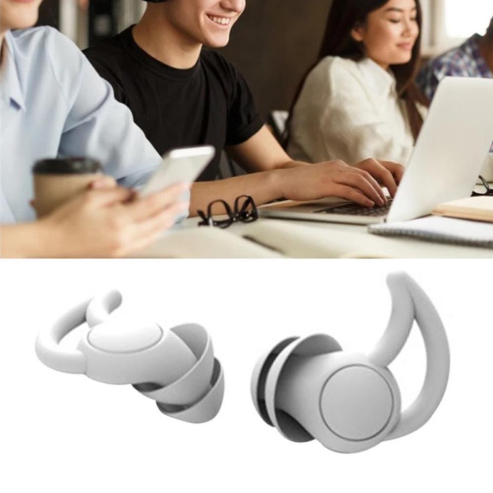 Sound Insulation Soft Silicone Ear Plugs Protective Earplugs Ear Protector Noise reduction Earplugs