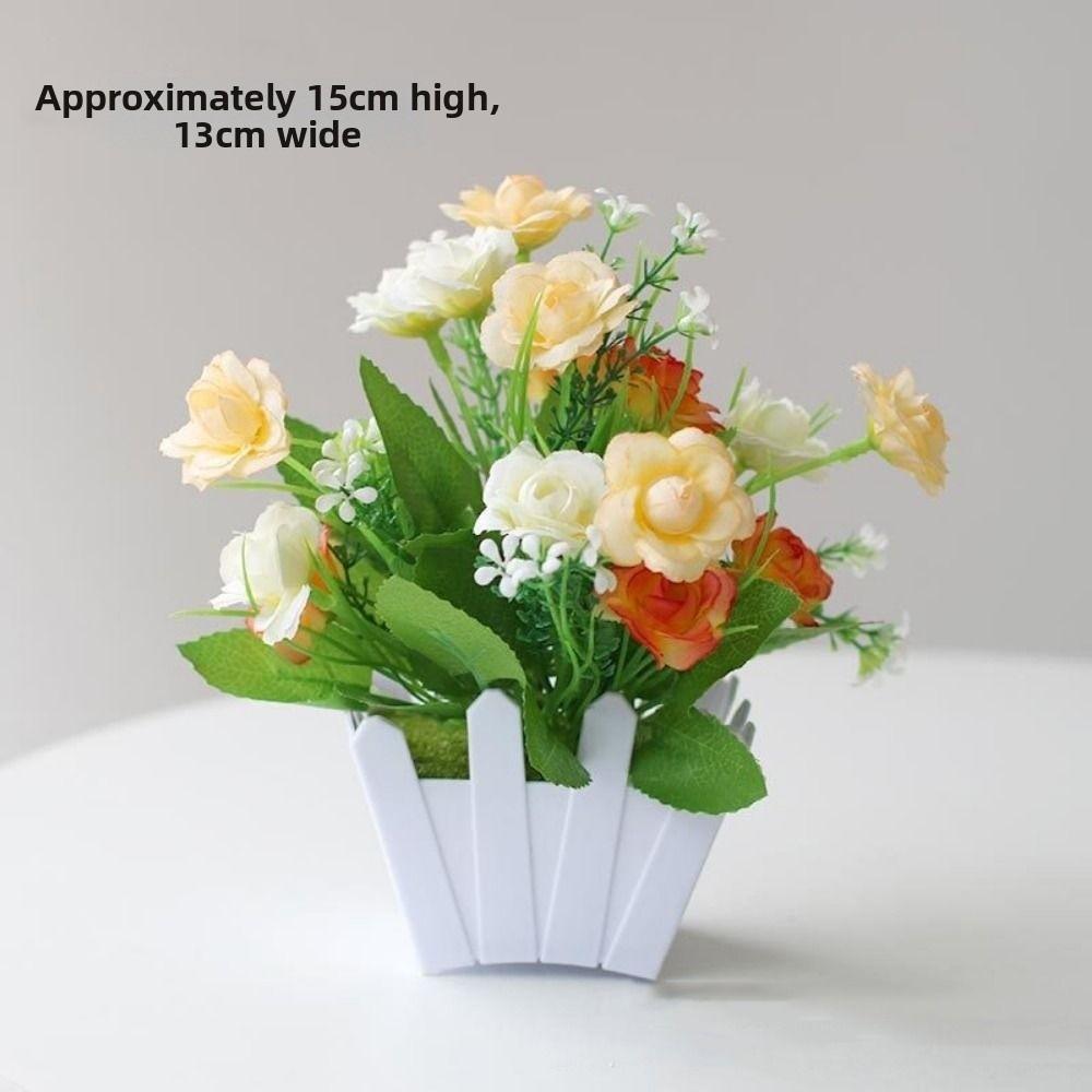 10 Styles Simulation Plant 16~22cm Home Living Room Ornaments Artificial Flowers Home Decor