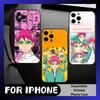 K-Кусуо S-Сайки Из Аниме Катастрофический Чехол Для Телефона Для iPhone17,16,15,14,13,12 Plus,Max Мягкий Силиконовый Черный Чехол