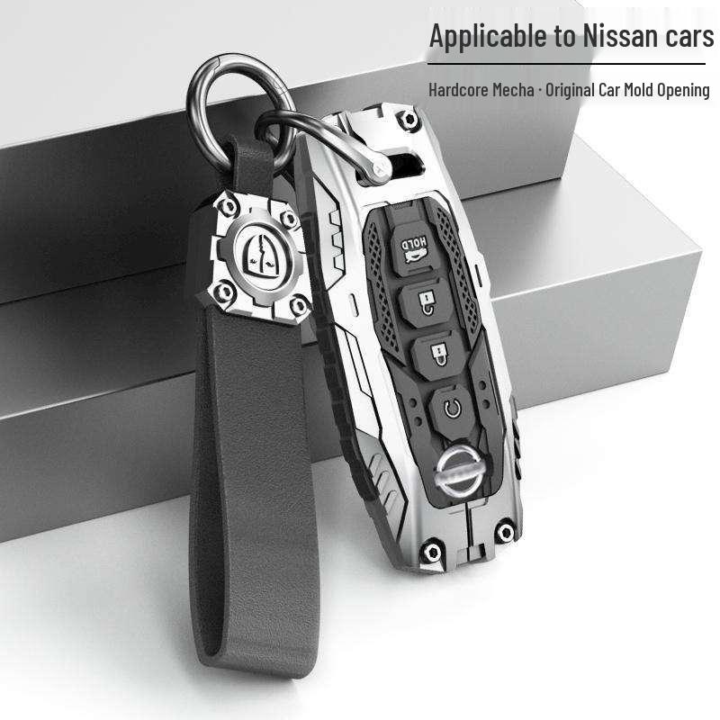 Чехол для ключа Nissan: Подходит для Sylphy 14-го поколения, Teana, Qashqai, X-Trail, Tiida, Kicks, Tanlu, Loulan, Patrol