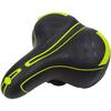 Black and Green Bike Seat PU Leather Bike Saddle Durable Bike Seat Cushion  Exercise Bike