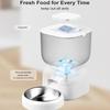 3L Pet Feeder Timing Smart Automatic Dog Feeder For Cat Dogs Button Dry Food Dispenser Voice Recorde Stainless Steel Bowl