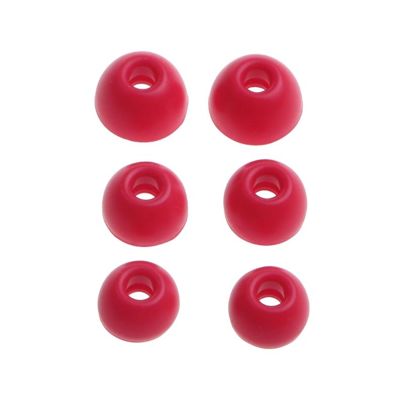 3 Pairs Silicone Eartips Ear Plug Earbuds Cover Replacement Anti-slip Eartips Protective Sleeve for Studio Buds/Fit Pro