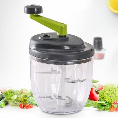 Ручной кухонный комбайн Эффективный ручной измельчитель овощей Контейнер, пригодный для мытья в посудомоечной машине Для быстрой подготовки еды
