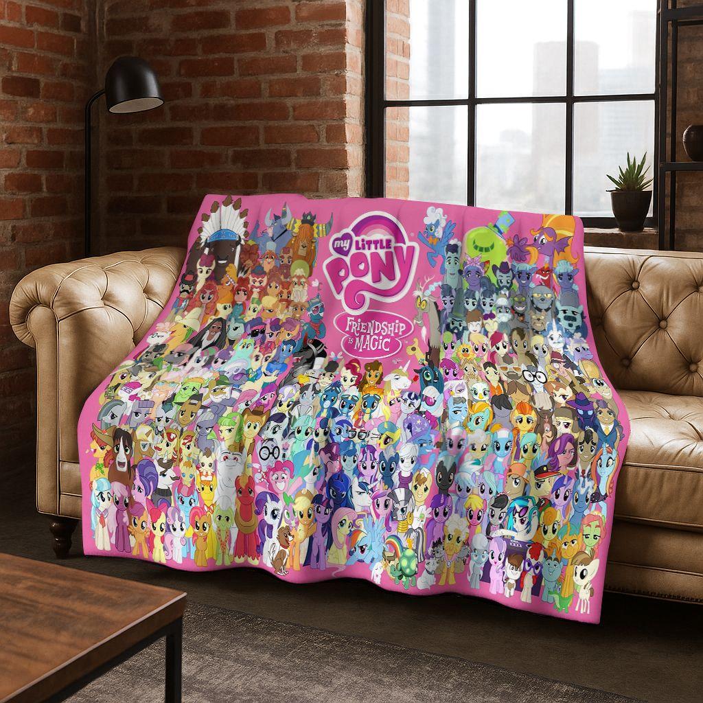 26 Стилей My Little Pony Единорог Мультфильм Фланелевое Одеяло, Теплое и Уютное Мягкое Плед для Дома Спальни Кровати Дивана Покрытие Дети
