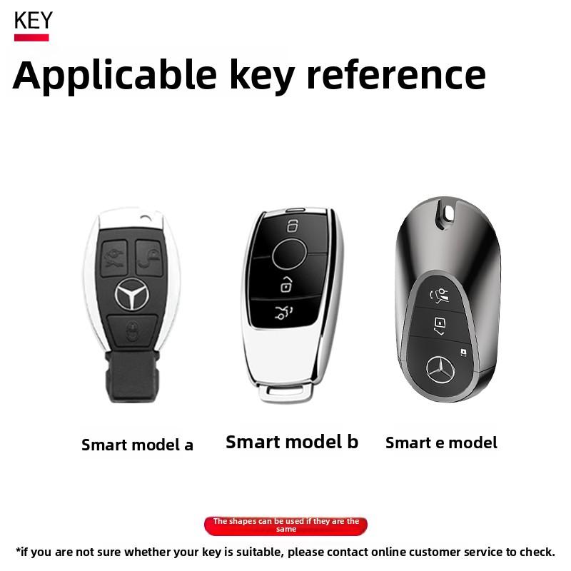 SFX1 For Mercedes Benz A B C E Class GLS GLA GLK GLC CLS CLA AMG W176 W204 W205 W212 W463 Leather Car Remote Key Case Cover Shell