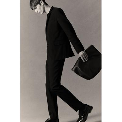 Брюки HM Suit Slim Fit Black