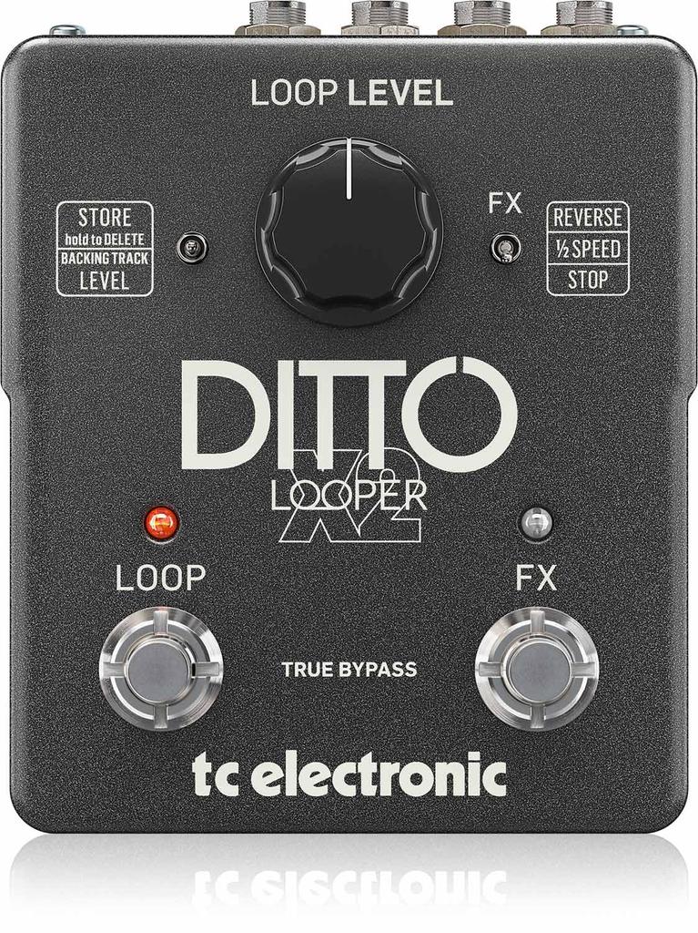 Tc Electronic 2-кнопочный петлитель DITTO X2 LOOPER