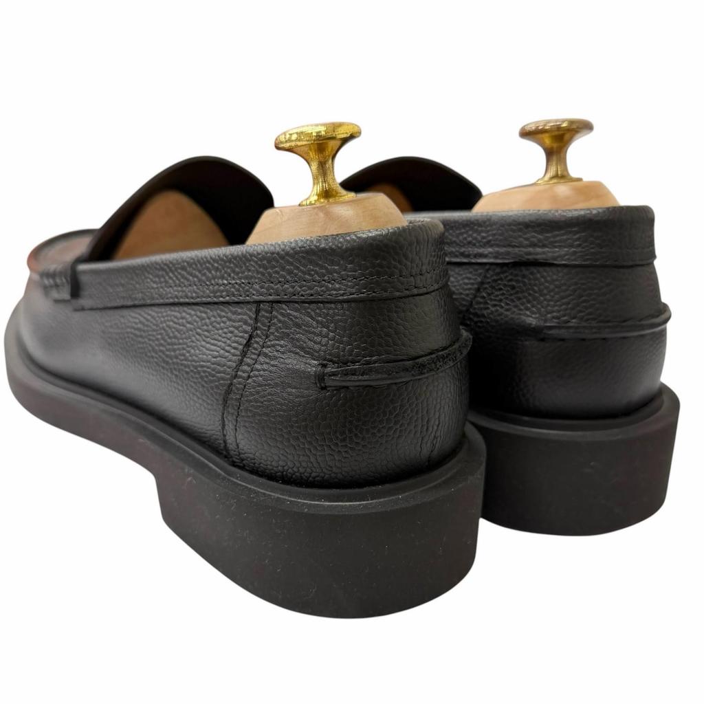 Pristine HERMES loafers Clement H logo motif platform sole Used
