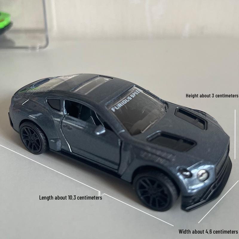 1:43 Сплавной Спортивный Автомобиль с Инерционным Механизмом Игрушка Фигурка для Детей - Приз из Автомата с Когтем Гашапон.