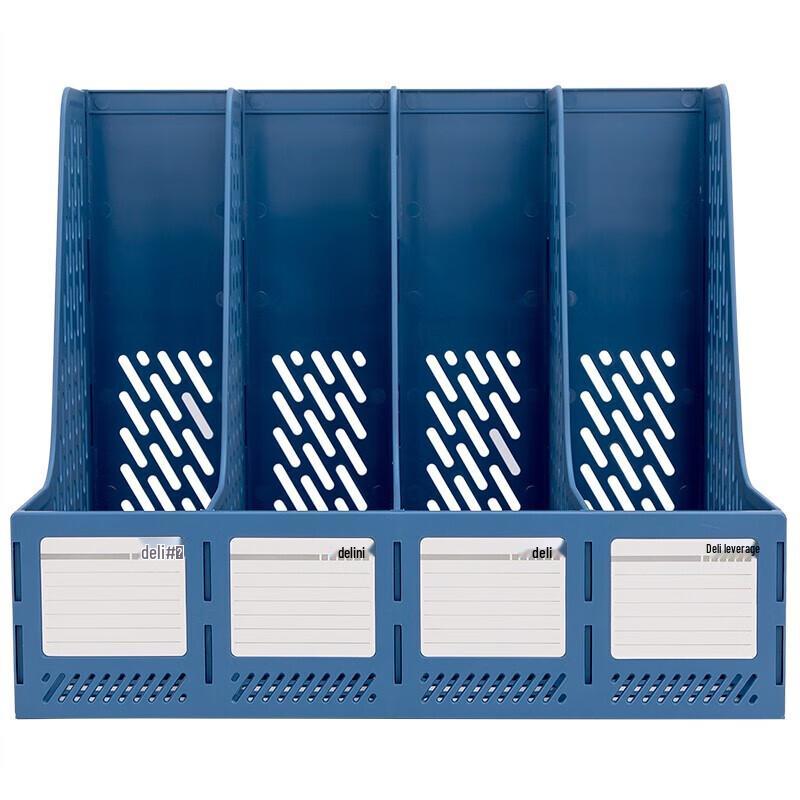 Deli 4-Compartment Desktop Mesh File Holder