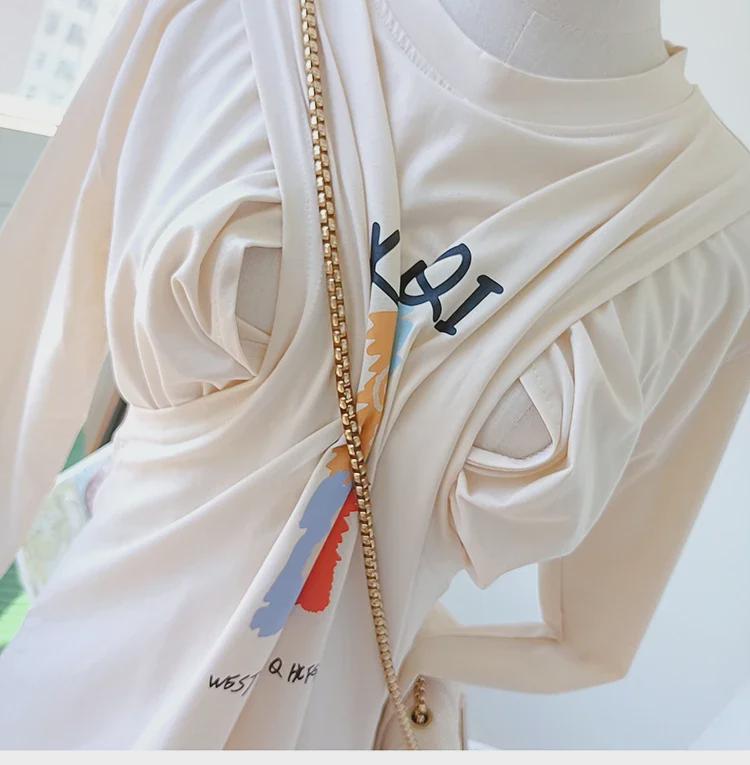 Футболка с длинными рукавами для беременных и кормящих матерей с боковыми разрезами для кормления грудью в послеродовой период - повседневная осенняя одежда