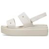 Beach Sandals Comfortable and Versatile Women's White Gray