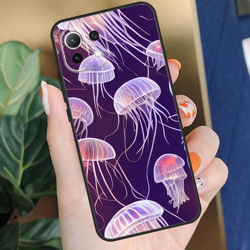 Чехол-медуза для Xiaomi 13 14 11T 12T 13T Pro 12 Lite 12X POCO X3 X5 Pro F3 F4 X4 M5s C65 F5
