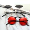 Vintage Steampunk Flip Sunglasses Round Metal Frame Sun Glasses For Men Women Multifunctional Car Fashion Eyewear Uv400