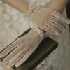Party Dress Bridal Gown Mittens Cycling Driving Mittens Wedding Bridal Gloves Lace Gloves
