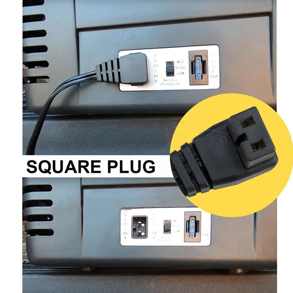 2 м 18AWG автомобильный холодильник сигаретный кабель охладитель зарядка замена линия 12A 12V для автомобильного холодильника подогреватель расширение мощность Ca Z0M4