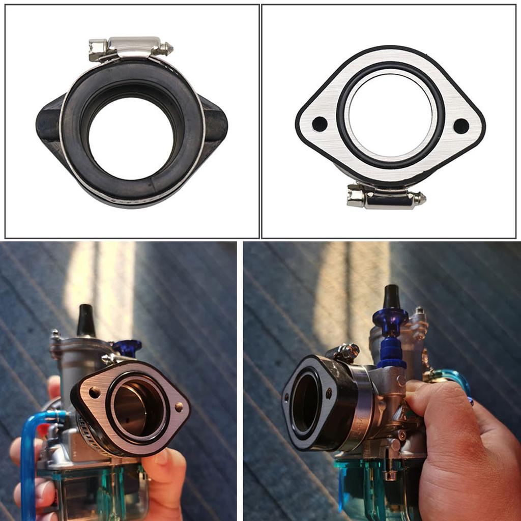 Соединитель впускного коллектора, стильный адаптер карбюратора для мотоцикла, простая установка, запасной мотоцикл для VM24 26 28 PE 28