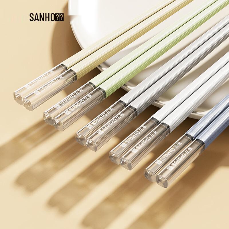 Sanhe K075 Five-Color Alloy Chopsticks