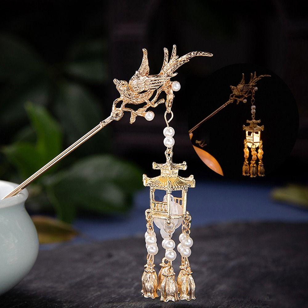 Tassel Hairpin Girl Hair Accessories Hanfu Hair Sticks Ancient Style Hairpin Chinese Style Headwear