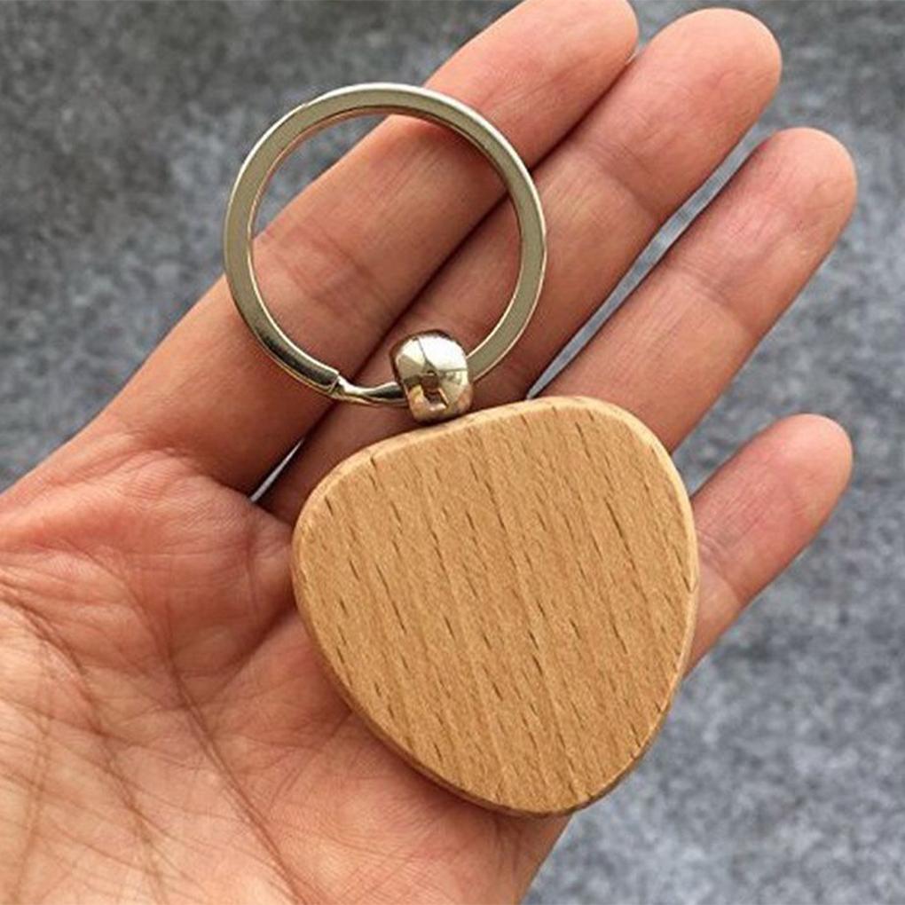 Деревянный DIY Брелок Портативный Мужской Подвеска Раскрашиваемый Автомобильный Сумка Сумка Поделки Изготовление Брелок Аксессуары для Одежды Женщина