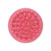 Hair Massager Soft Silicone Waterproof Manual Hair Massage Scalp Cleaning Anti Dandruff Shampoo Brush Pink