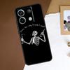 Эстетичный чехол-череп для Redmi Note 13 Pro Plus 9 10 11 12 Pro 9S 10S 11S 12S Чехол для Redmi 12 C 10C 13C