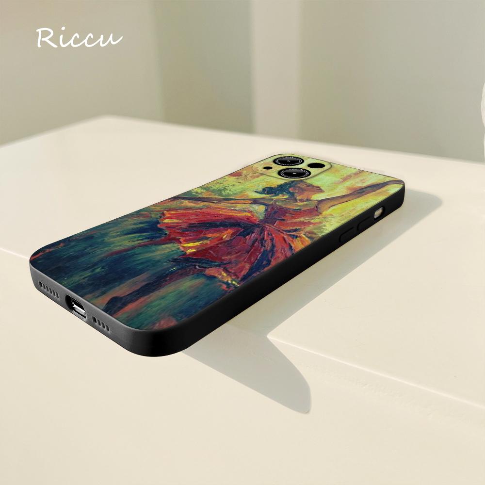 ДЛЯ IPhone 14 Love Art Балет Гимнастика Картина Маслом Мягкий Чехол для Iphone 14 11 12Pro 8 7 Plus X 13Pro MAX SE2020 XR XS Чехлы