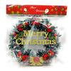 Christmas Wreath/Wall Hanging/Decoration for Xmas Party/Christmas Decorations for Home/Gifts/Wreath - (Black Pine, Diameter 10Inch)