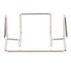 5 Pcs Desk Business Card Holder Large Capacity Iron Name Card Display Stand for Office