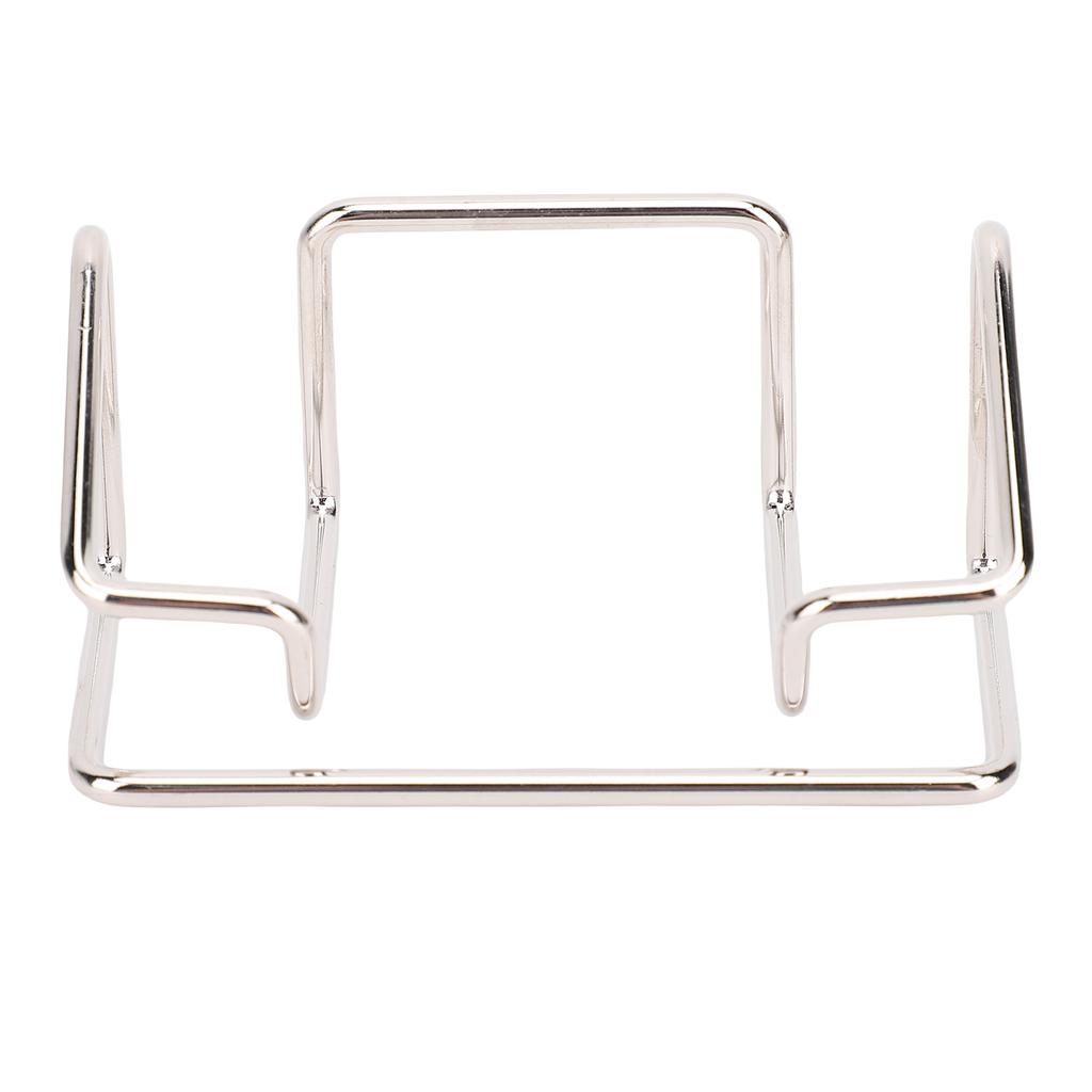 5 Pcs Desk Business Card Holder Large Capacity Iron Name Card Display Stand for Office