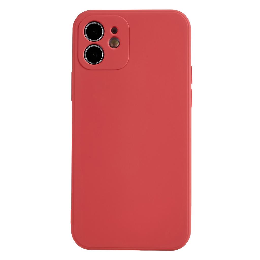 For iPhone 12 Case Precise Cutouts TPU Fiber Lining Shockproof Phone Cover