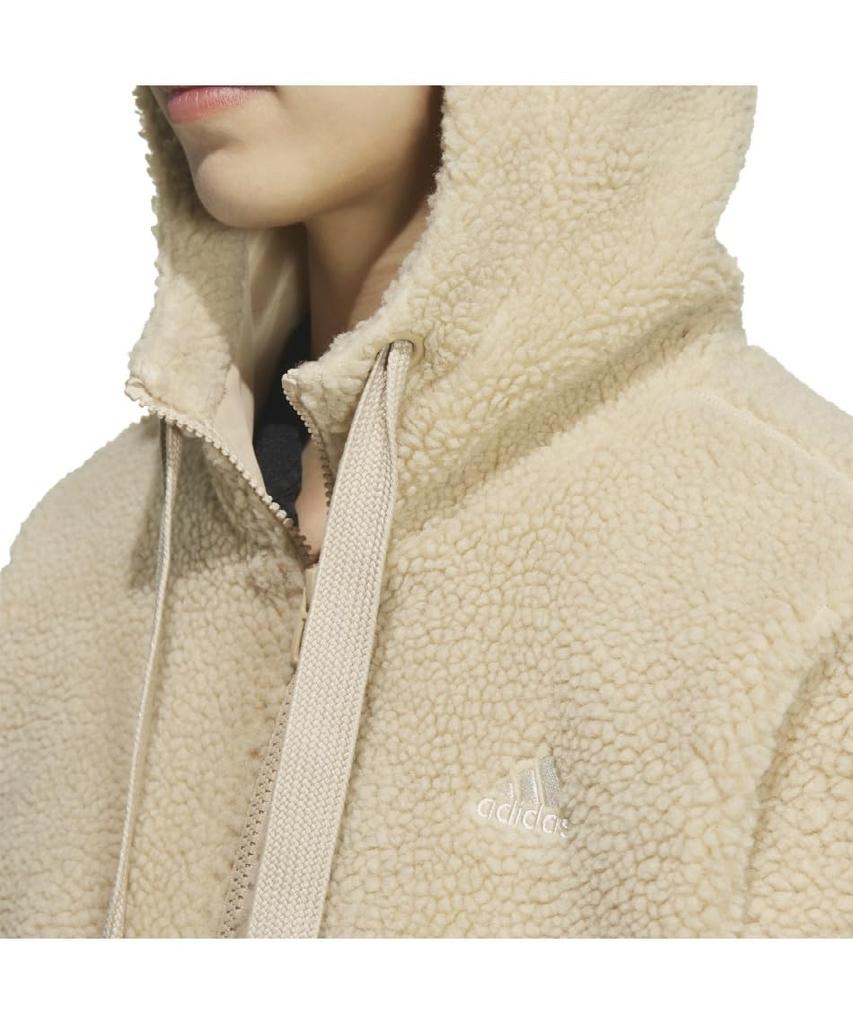 Adidas Флисовая куртка Boa FZ KTX42 Magic Beige Размер S Маст-хэв женская (JG3807)