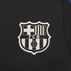 Nike Футболка FC Barcelona с принтом в виде букв, удобная, дышащая, с длинным рукавом, мужская, черная FN9834-011
