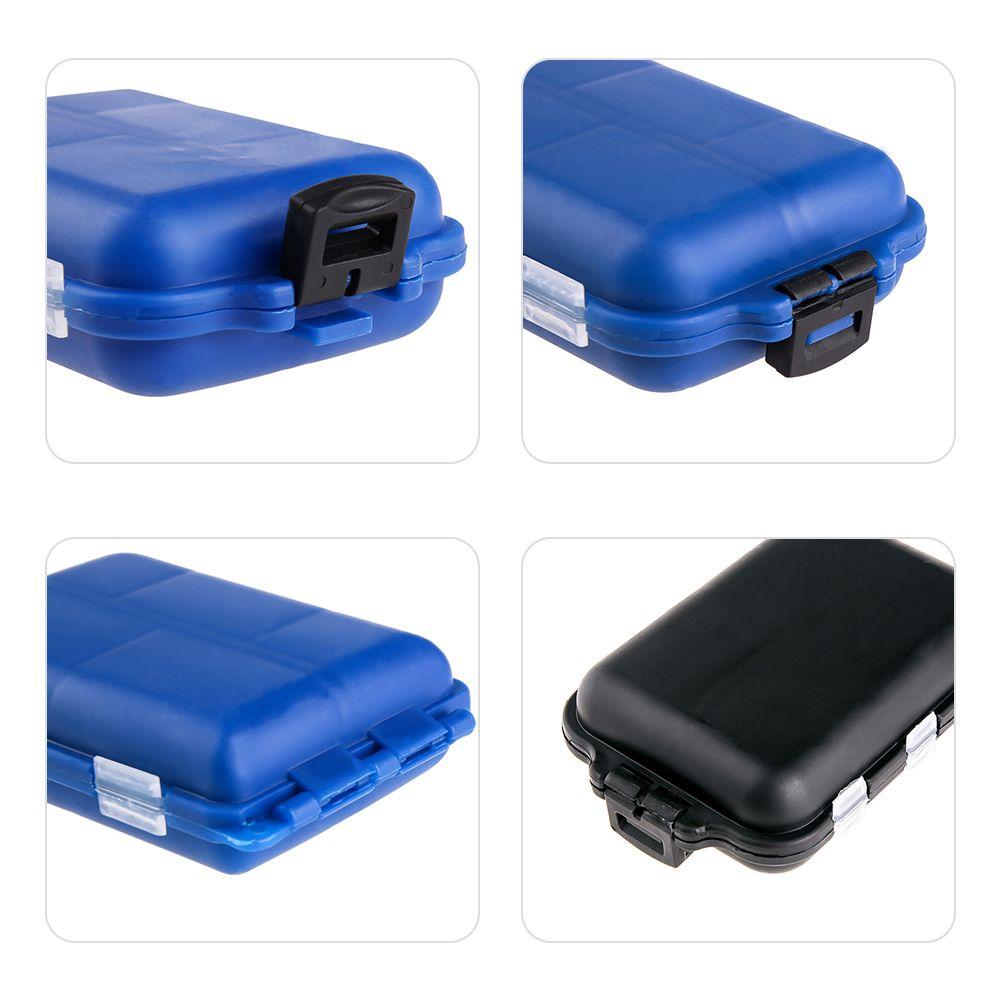 Portable Accessory Tool Square Fishhook Box Lure Container Bait Storage Case Fishing Tackle Boxes