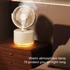 USB Desktop Humidifying Atomization Small Fan