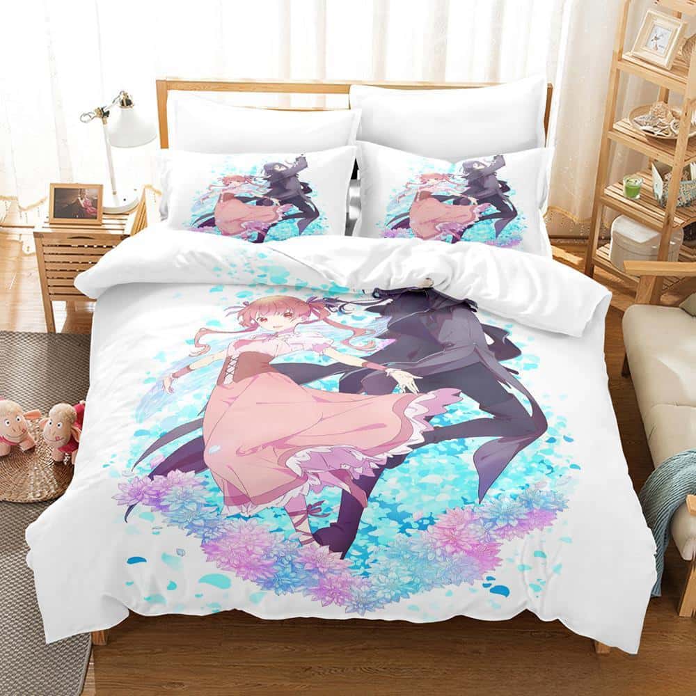 Новый комплект постельного белья Kawaii Anime Sugar Apple Fairy Tale Single Twin Full Queen King Size Bed Set Adult Kids Bedroom Duvet Cover Sets