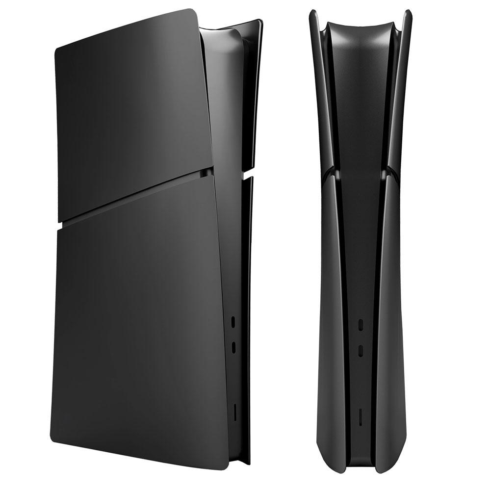 Сменная панель для PlayStation 5 Slim Цифровая / Версия с оптическим приводом Защитный жесткий чехол для PS5 SLIM Панель корпуса Черная