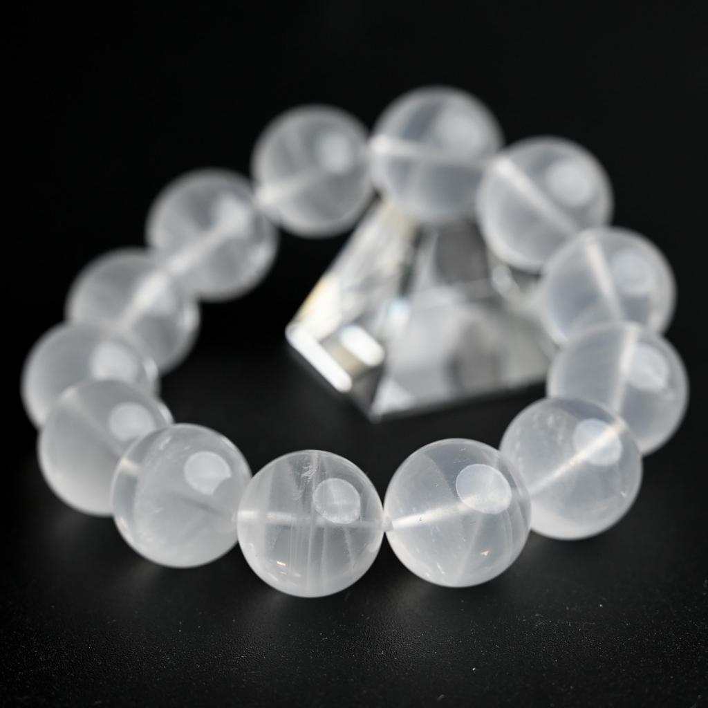 Эйгадо Лемюрийский Семенной Кварц 18 примерно 16см внутренний естественная сила удача Браслет, бусины, 17.5мм каждая, диаметр, камень, камень, шарм,