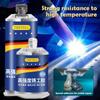 50g Metal Repair Paste A/B Caster Glue Heat Resistant Sealant Cold Weld Strong Defect Repair Agent Glue