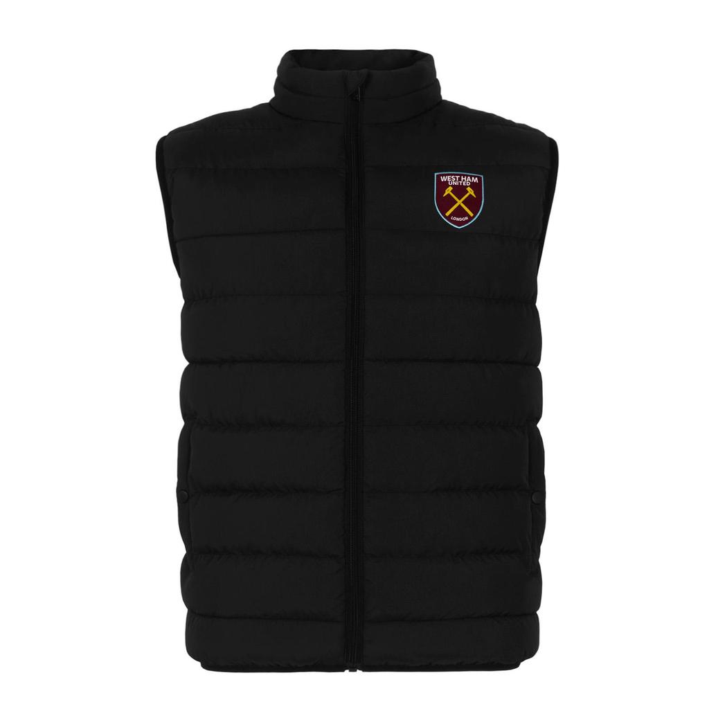 West Ham United FC Boys Padded Gilet