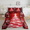 Sun and Moon Bedding Set Constellation Galaxy Comforter for Kids Boys Girls Teens Psychedelic Boho Mandala Comforter Breathable Celestial Du