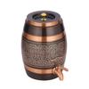 Pure Copper Dispenser 5 Litres Antique Itching Barrel