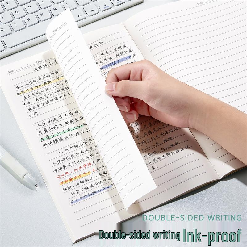 Яркий блокнот в стиле Color Block формата A5/B5 - Идеально для студентов, Мягкая обложка, Не просвечивает, Гладкое письмо