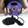 1 Pair Anti-Slip Workout Grips Men Women Hand Palm Protection Weight Lifting Dumbbell Deadlift Pull-Up Grippers Gym Training Exercise Fingerless