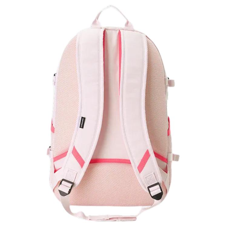 New Converse Straight Edge Polyester Backpack Unisex Pink UA5797-A9Y