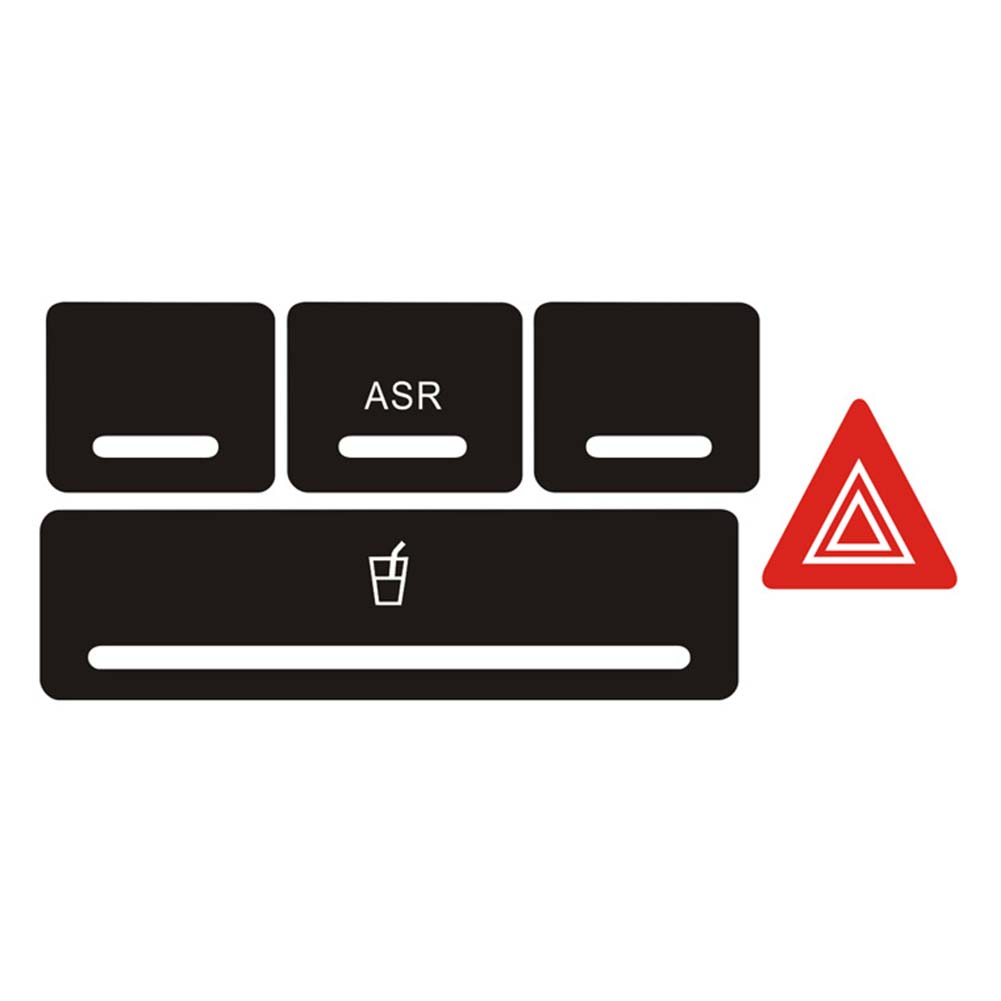 Аксессуары Кнопка Ремонт Наклейки Наклейки Устойчивые к царапинам Автомобильные детали