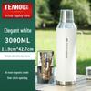 Qi Hu 316 Stainless Steel Insulated Water Bottle, Large Capacity for Home, Outdoor, or Dorm Use.