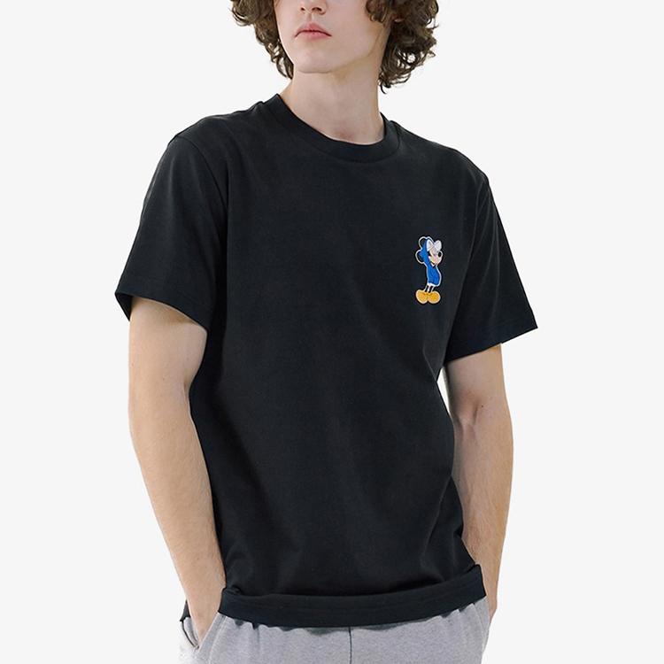 MLB X Disney New York Yankees Футболка Унисекс Черная 31TSK2031-50L