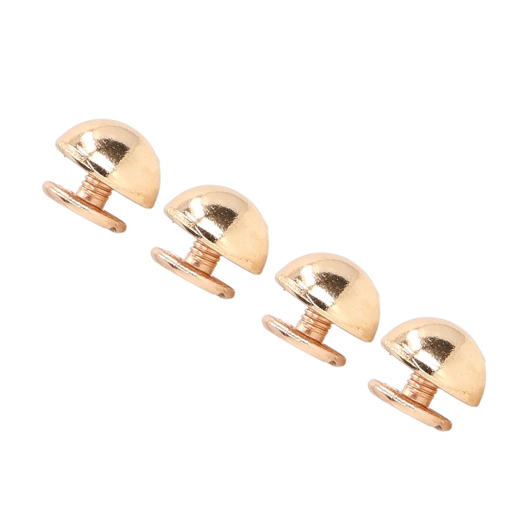 10 мм 100 комплектов грибовидных заклепок с полукруглой головкой, гальванизированные сплавные грибовидные заклепки